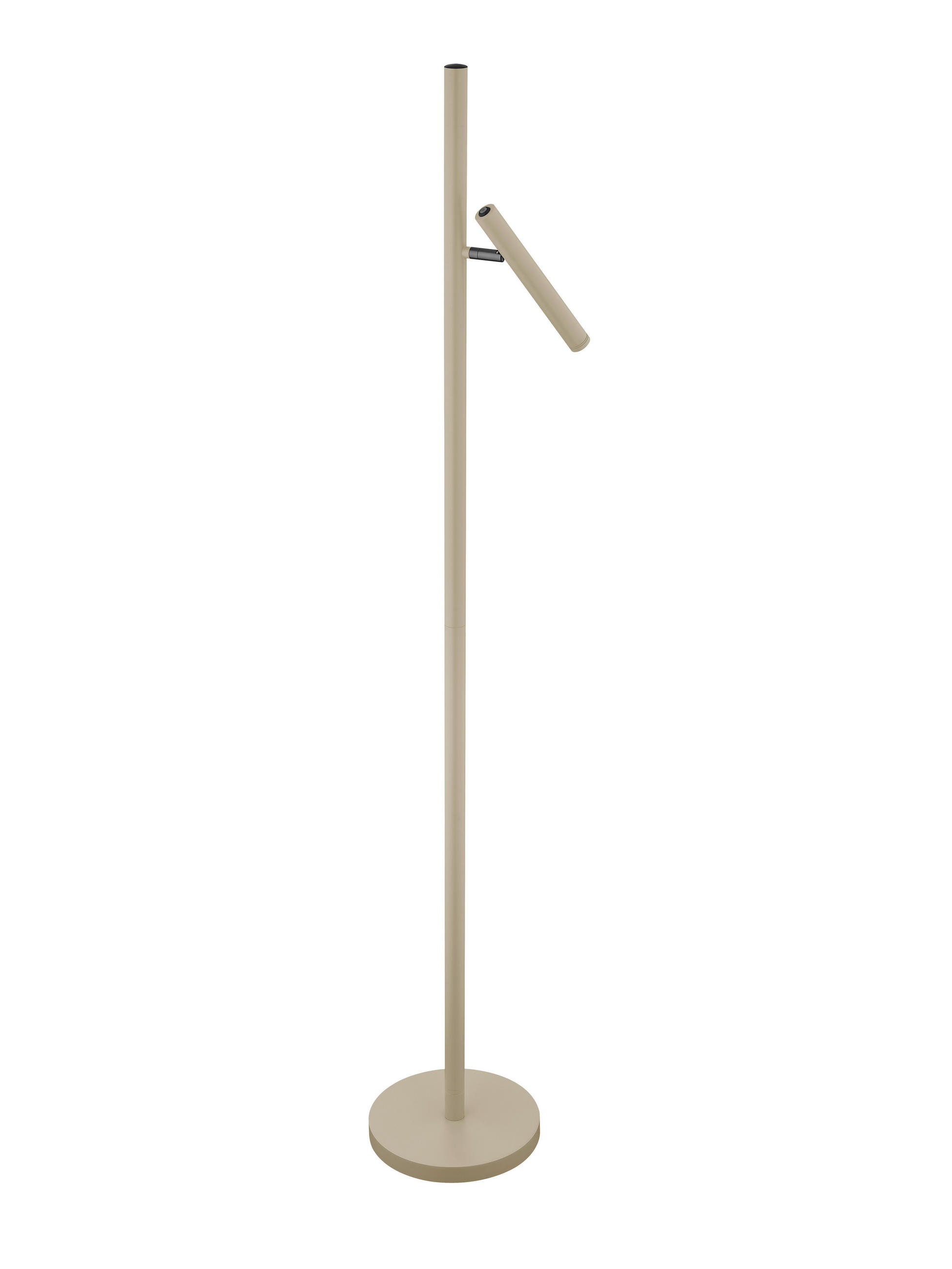 AKKU-STEHLEUCHTE 20/163 cm    - Beige, Design, Metall (20/163cm) - Hell
