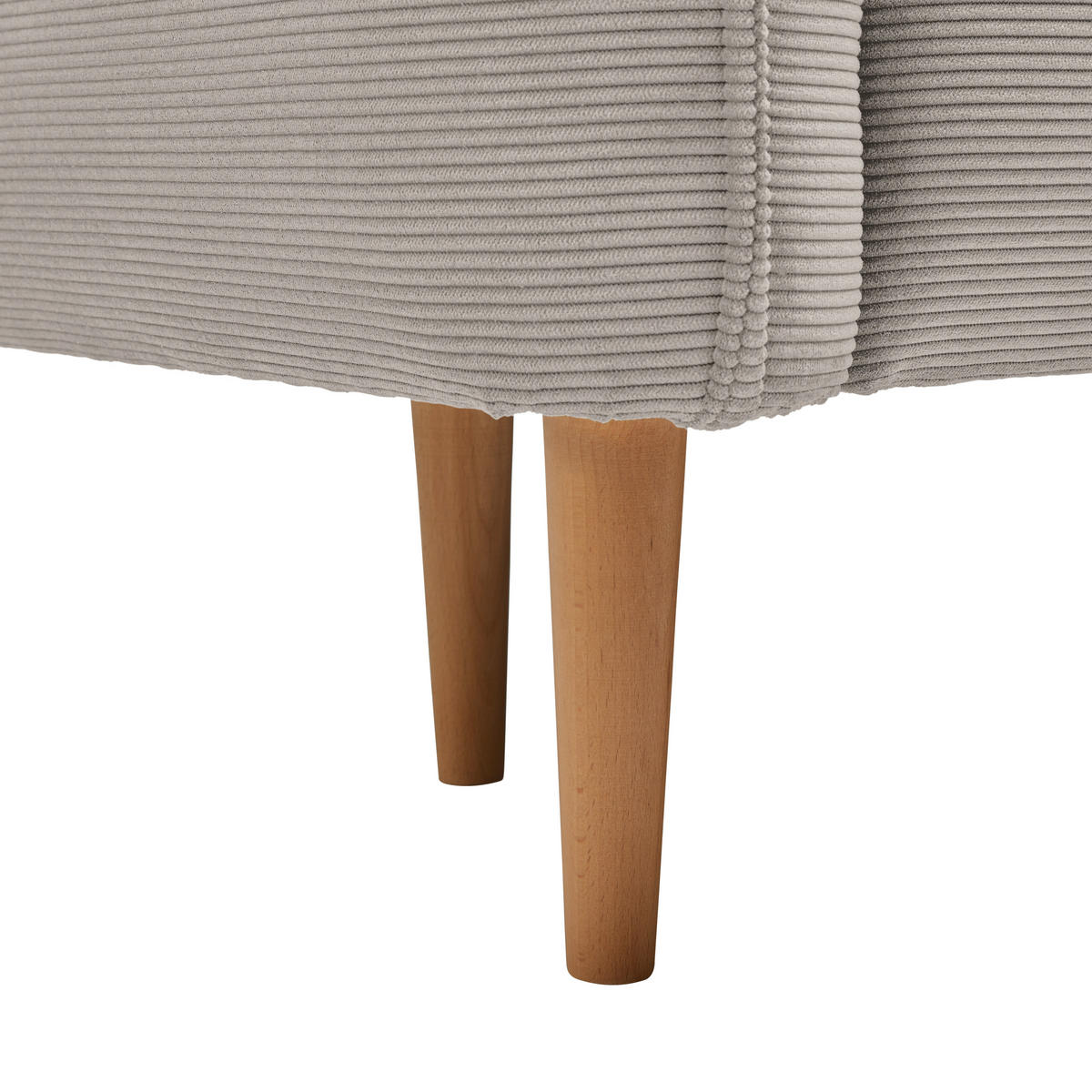 3-SITS SOFFA i manchester taupe  - taupe/naturfärgad, Modern, trä/textil (183/85/92cm) - MID.YOU