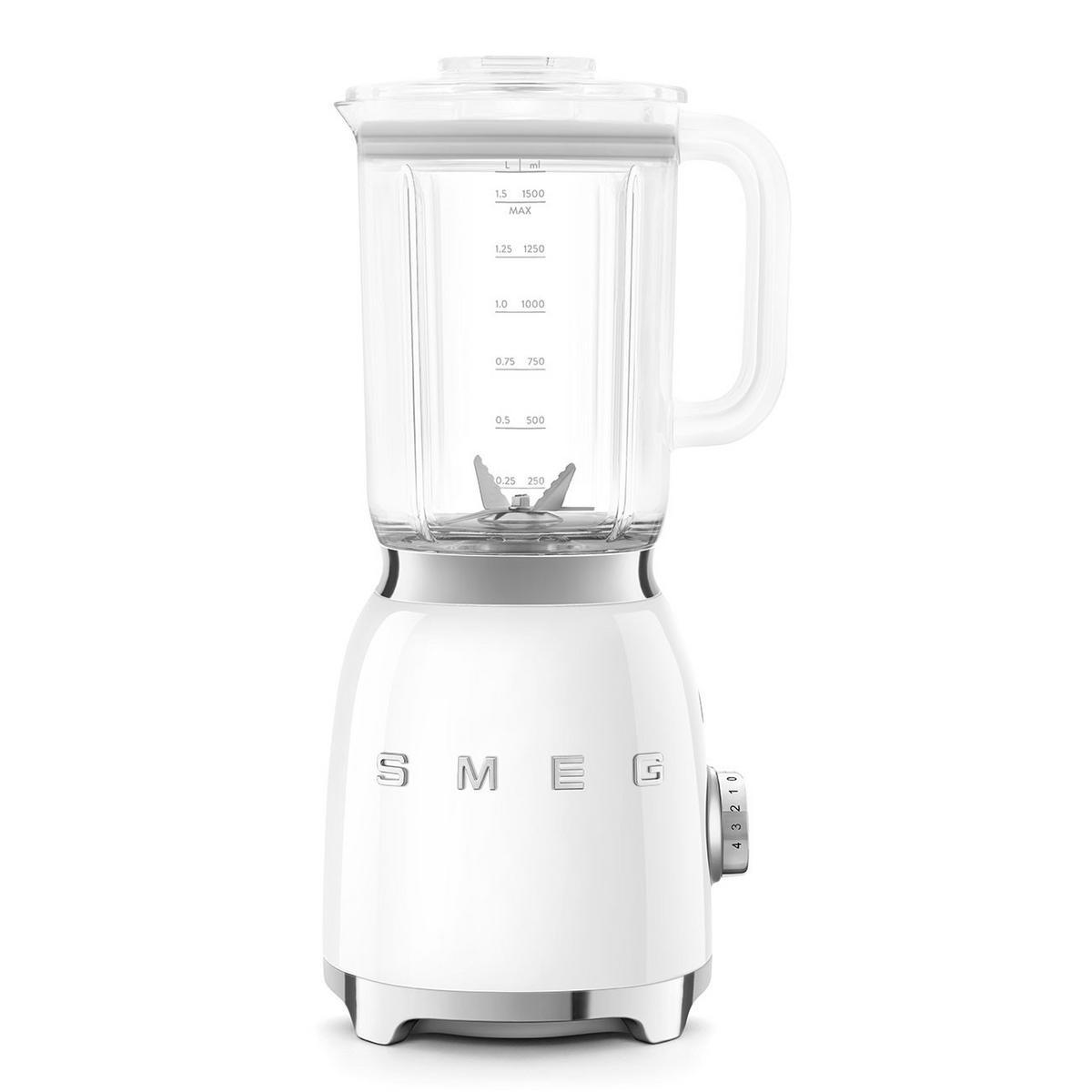 STANDMIXER  - Weiß Hochglanz, Design, Kunststoff/Metall (19,7/39,7/16,3cm) - SMEG