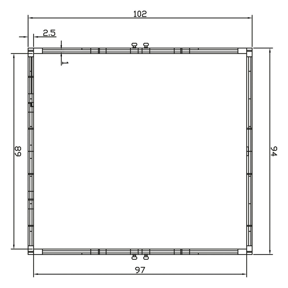 SPIELHAUS 111/133/135 cm  - Rot/Weiß, KONVENTIONELL, Holz (111/133/135cm) - Ambia Garden