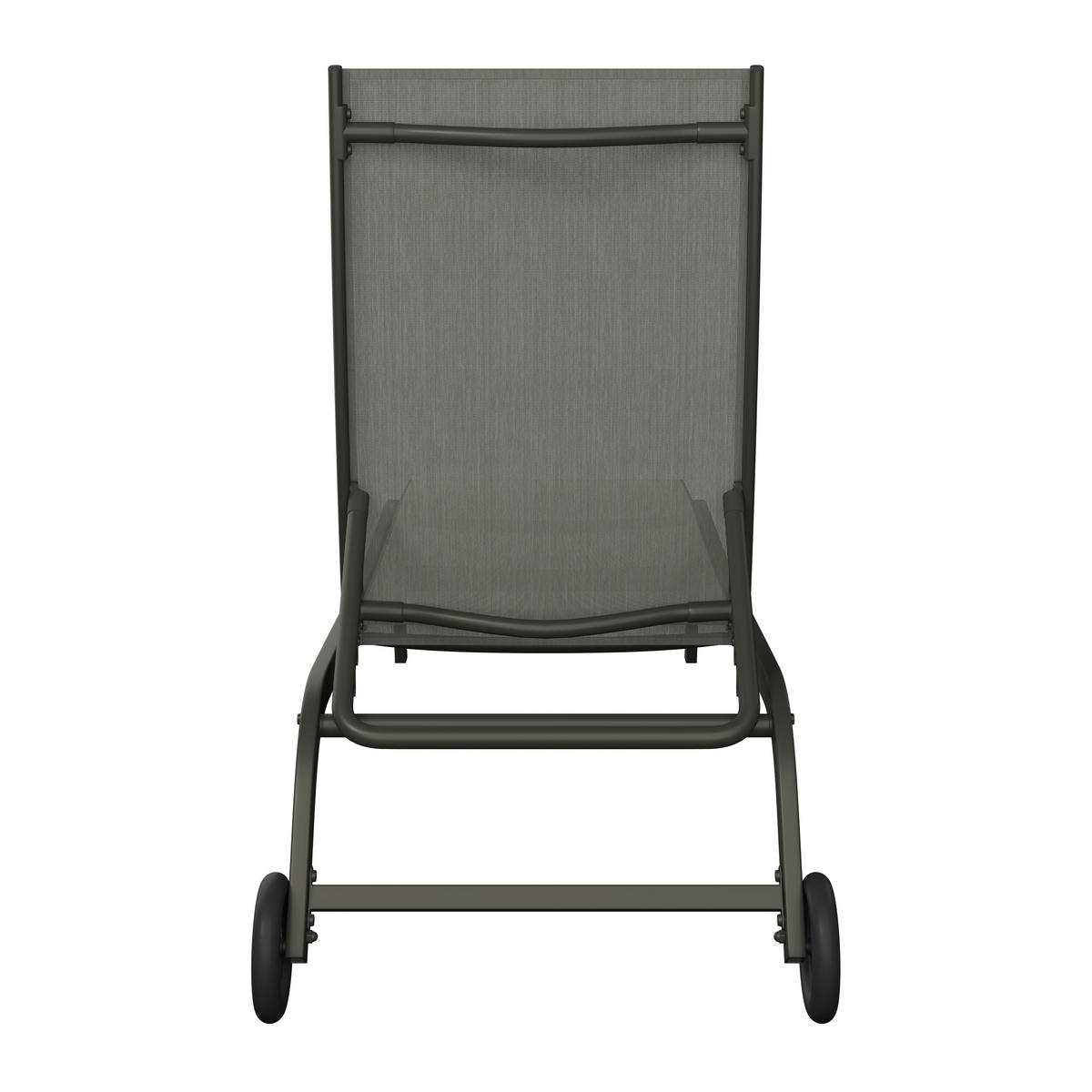 SOLSÄNG   192/60/93 cm  - grå, Basics, metall/textil (192/60/93cm) - Ambia Garden