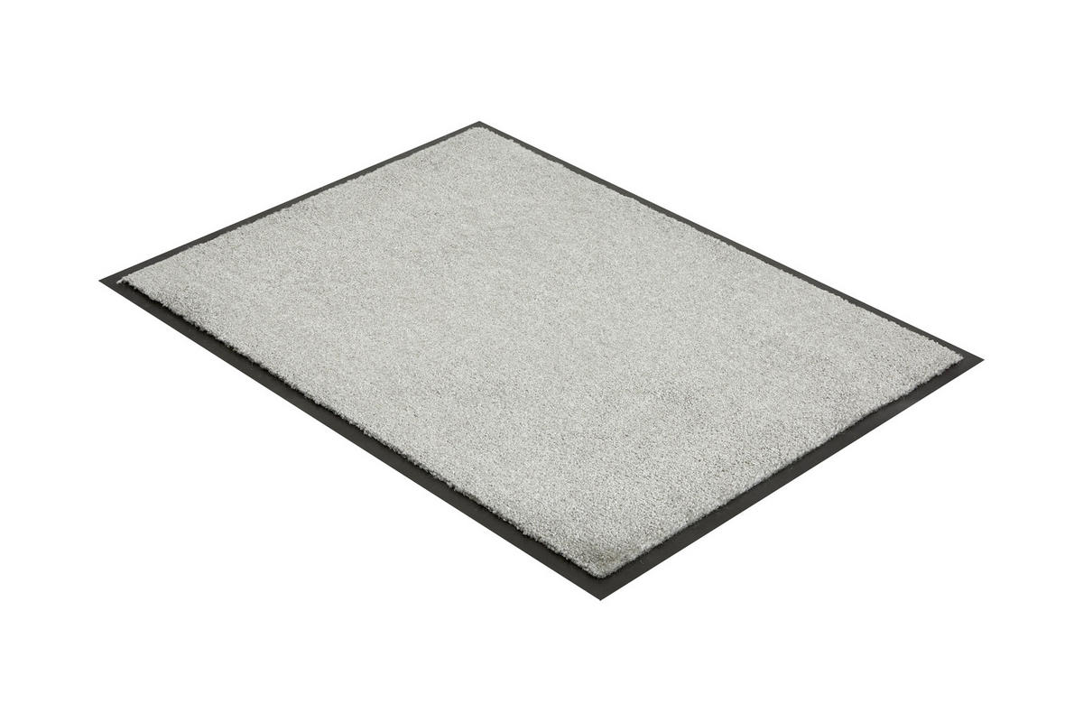 FUSSMATTE - Graphitfarben, Konventionell, Textil (67/150cm) - Schöner Wohnen