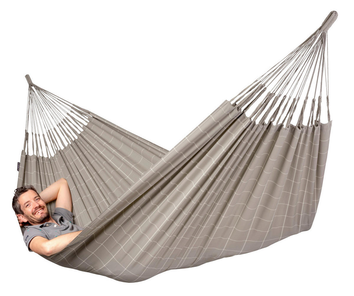 HÄNGEMATTE  - Sandfarben, KONVENTIONELL, Textil (160/350cm) - La Siesta