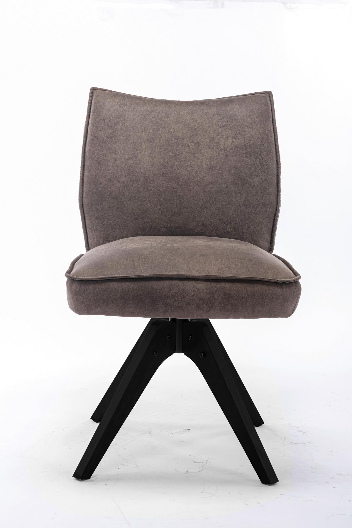 STUHL  in  - Schwarz/Braun, Design, Holz/Textil (52/85/62cm) - Livetastic