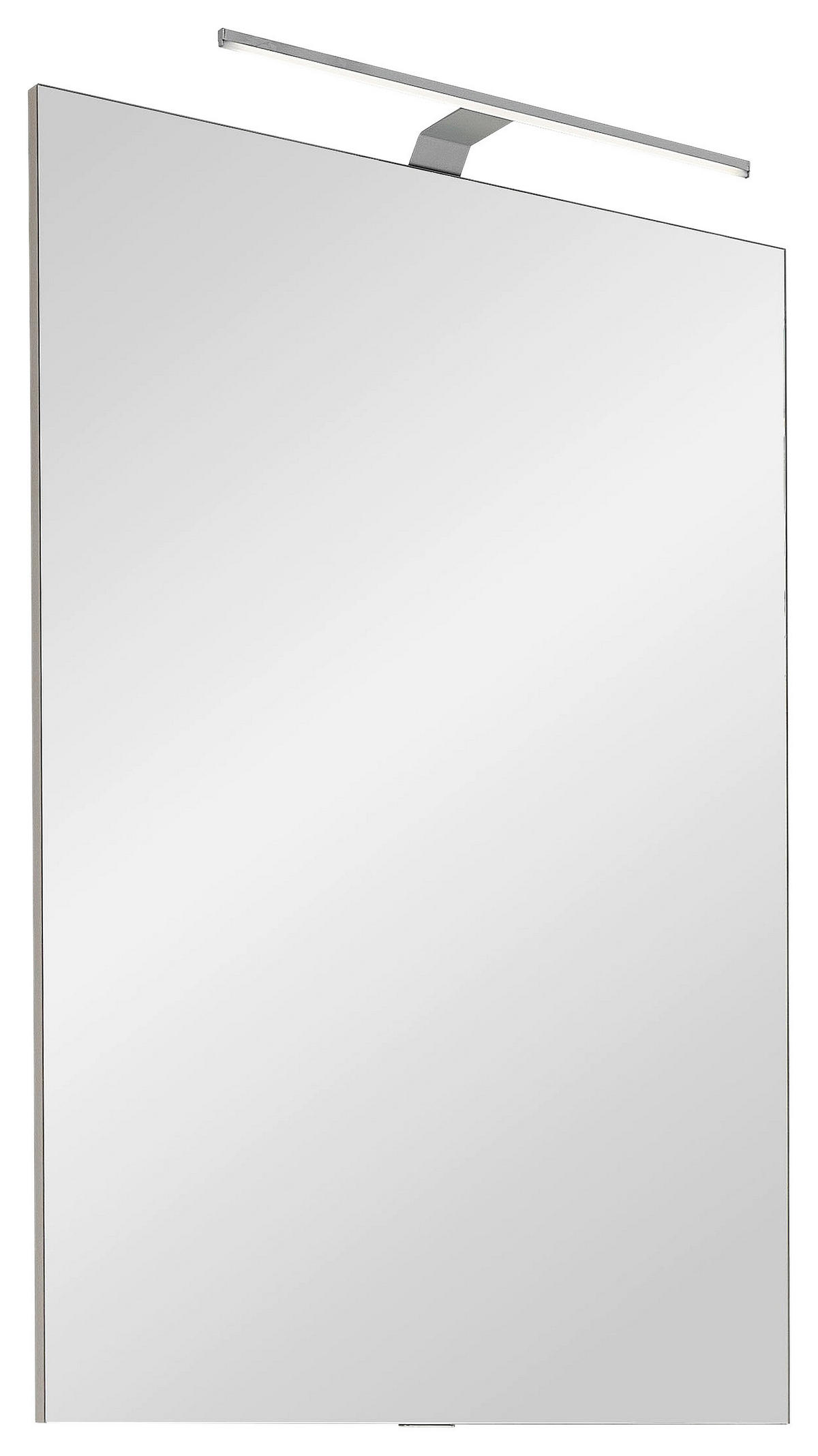 BADEZIMMERSPIEGEL 50/90/3,2 cm  - Eichefarben, LIFESTYLE, Glas/Holzwerkstoff (50/90/3,2cm) - Sadena