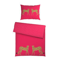 WENDEBETTWÄSCHE 2-teilig Satin 140/200 cm  - Pink, Design, Textil (140/200cm) - Esposa