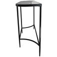 KONSOLENTISCH Schwarz  - Schwarz, Design, Glas/Metall (110/35/80cm) - Xora