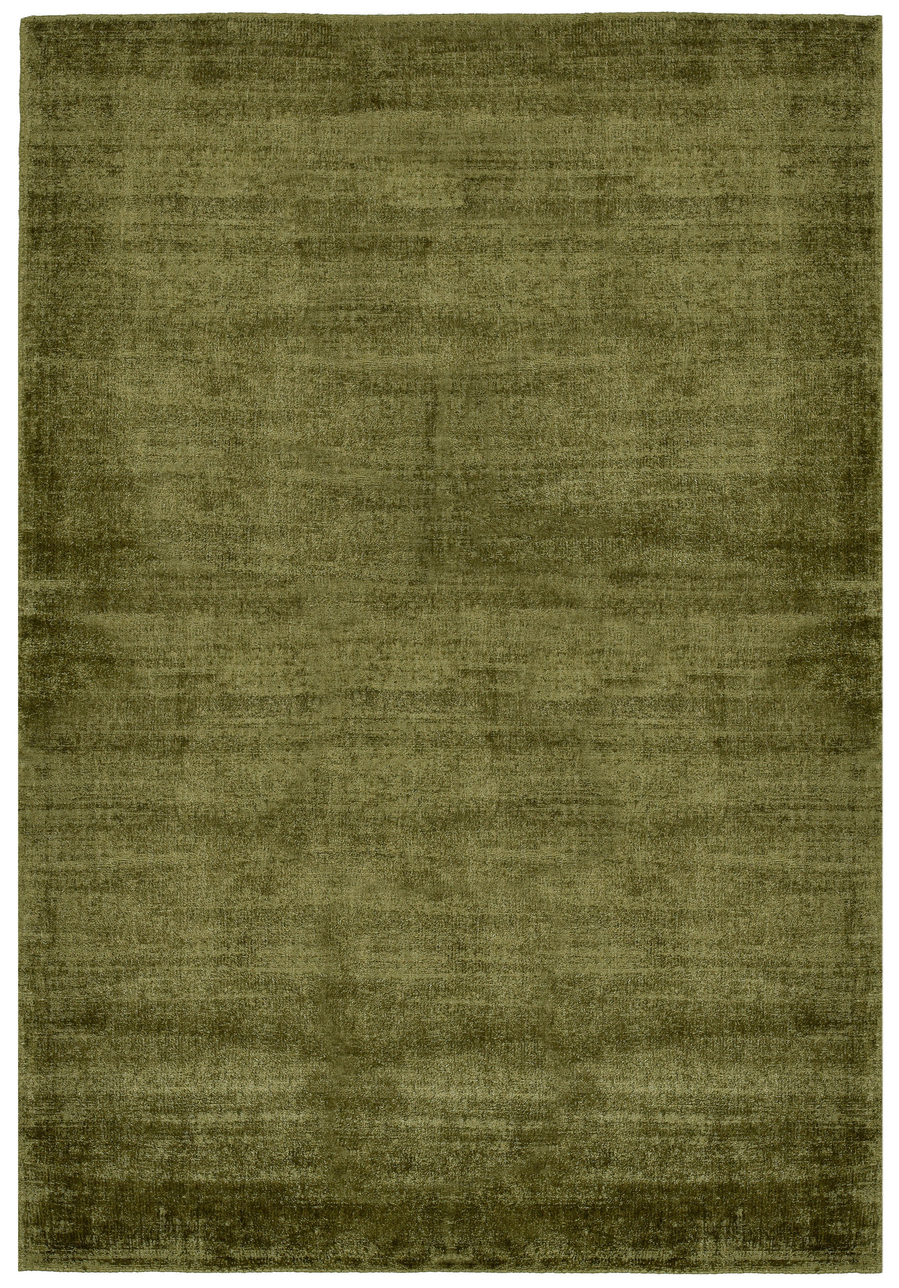 HANDWEBTEPPICH  Wohnzimmer 85/155 cm Grün rechteckig  - Grün, Basics, Textil (85/155cm) - Tom Tailor