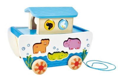 ZIEHFIGUR - Multicolor, Basics, Naturmaterialien/Holz (26,1/21,2/18,2cm) - Hape