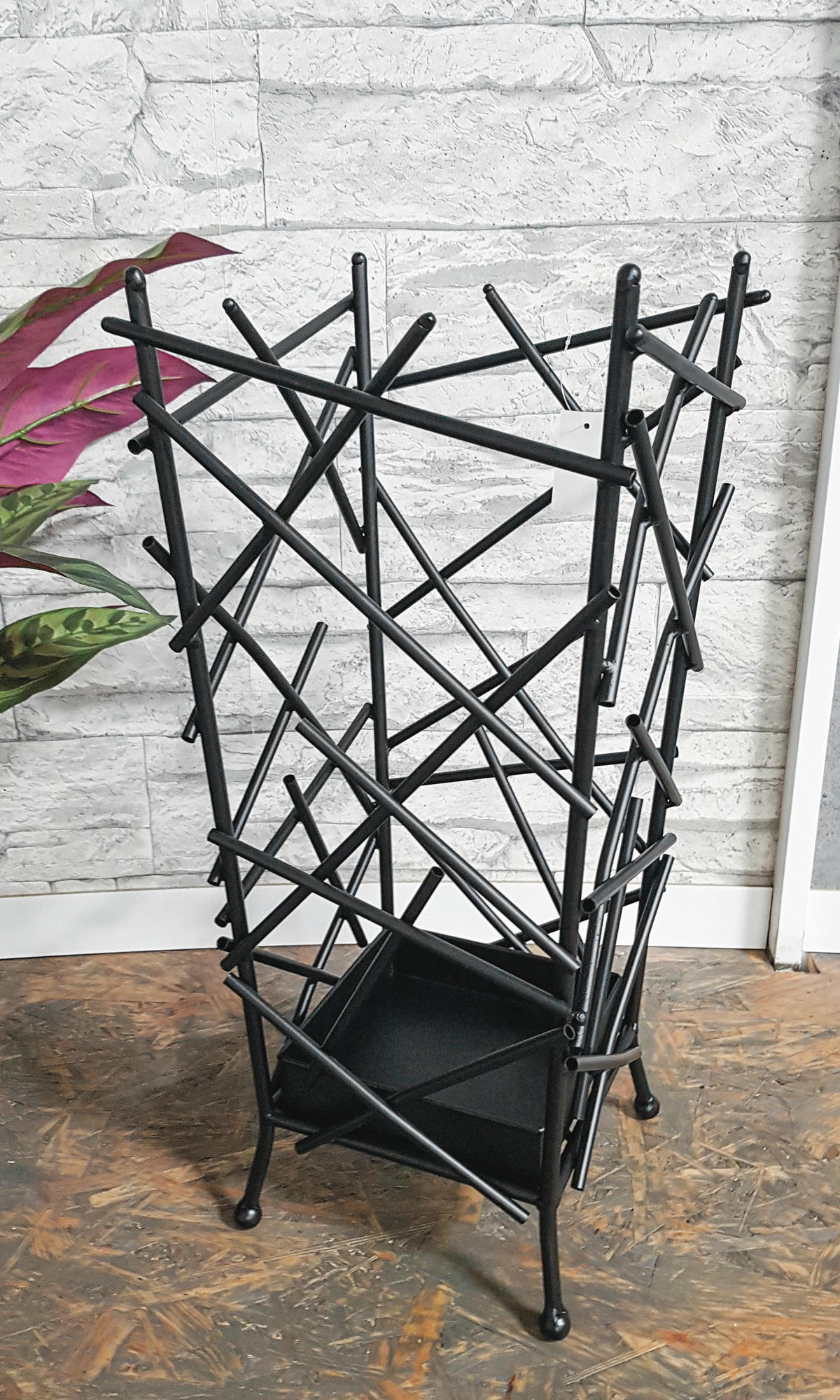 PARAPLYSTÄLL - antracit, Design, metall (21/47/21cm)