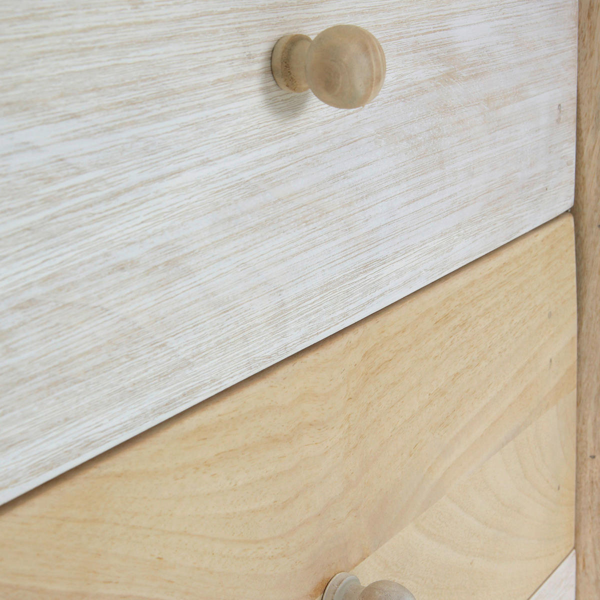 KOMMODE Kata  in 45/120/40 cm  - Naturfarben/Weiß, Design, Holz (45/120/40cm) - Landscape