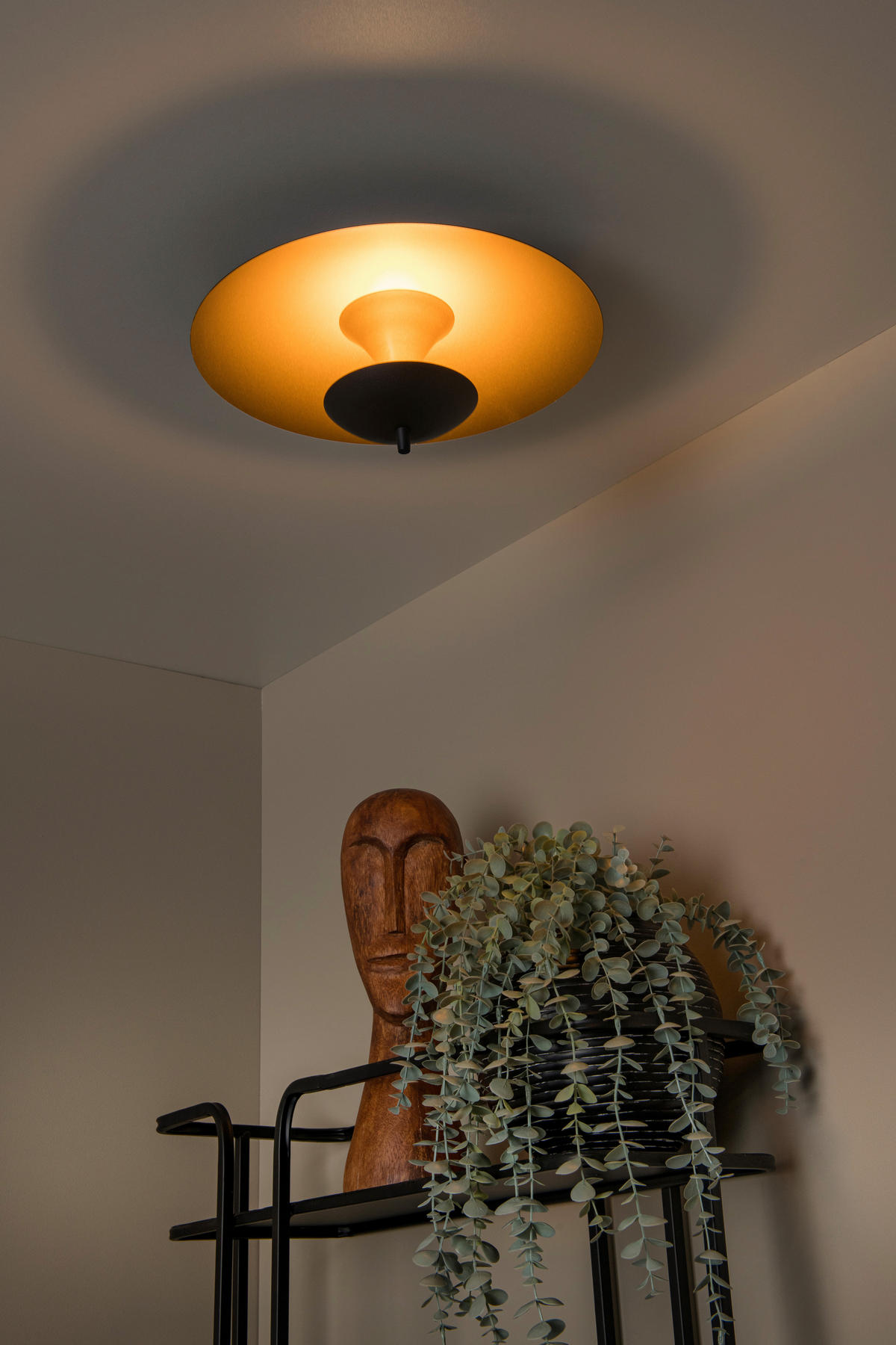 LED-DECKENLEUCHTE VULCAN 35/35/12.4 cm   - Design, Metall (35/35/12.4cm) - Lucide