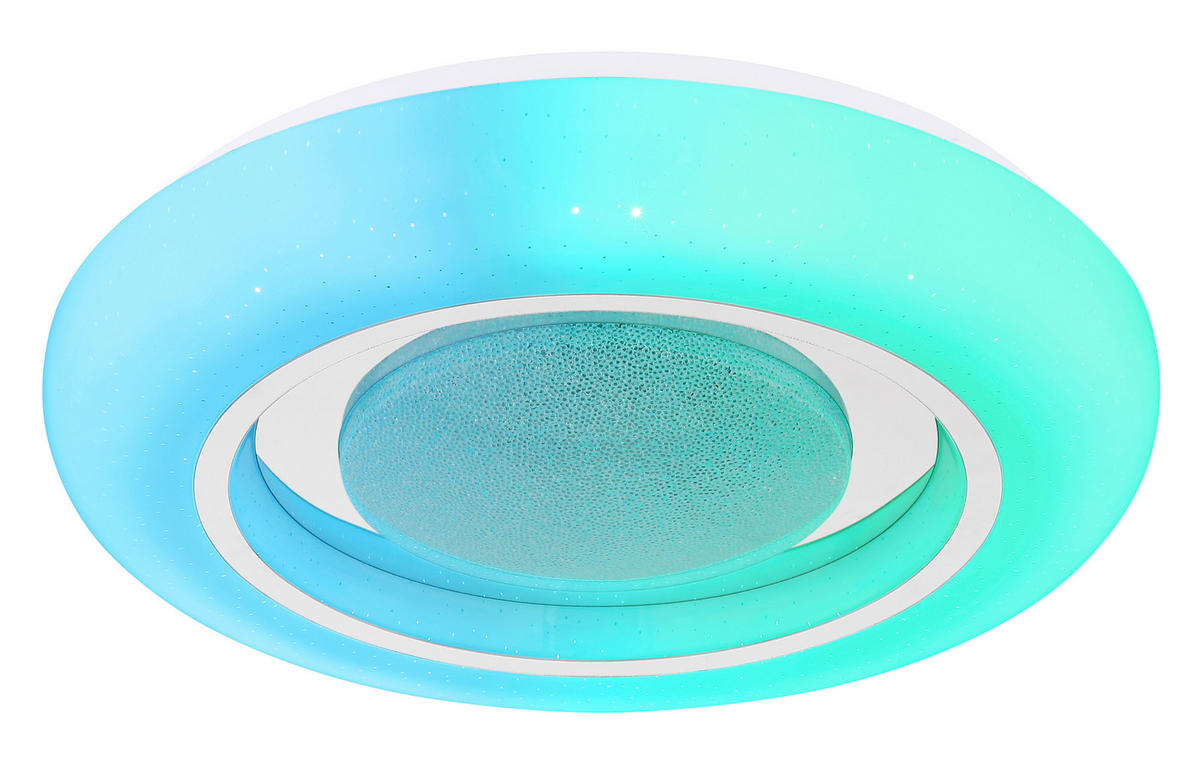 LED SVJETILJKA STROPNA BURRO  - bijela/opalna, Design, metal/plastika (39/8cm)