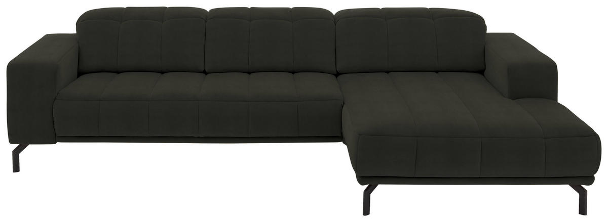 Freisteller von Beldomo Style ECKSOFA Olivgrün Velours.