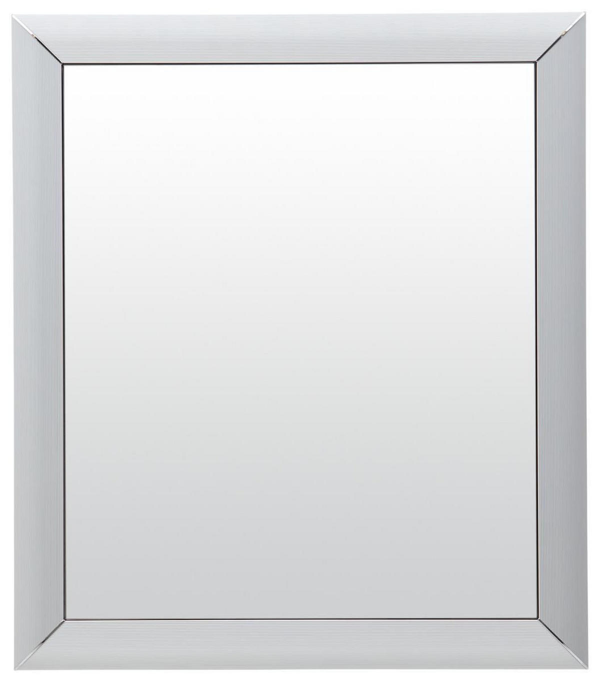 WANDSPIEGEL 59/67/5 cm    in rechteckig  - Alufarben, Design, Glas/Metall (59/67/5cm) - Dieter Knoll