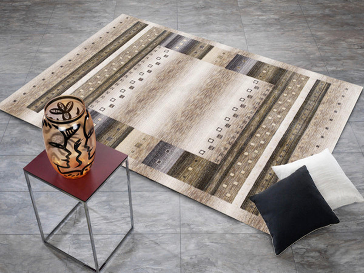 WEBTEPPICH  Wohnzimmer 120/180 cm Ovation Lorin Beige rechteckig  - Beige, Basics, Textil (120/180cm) - Novel