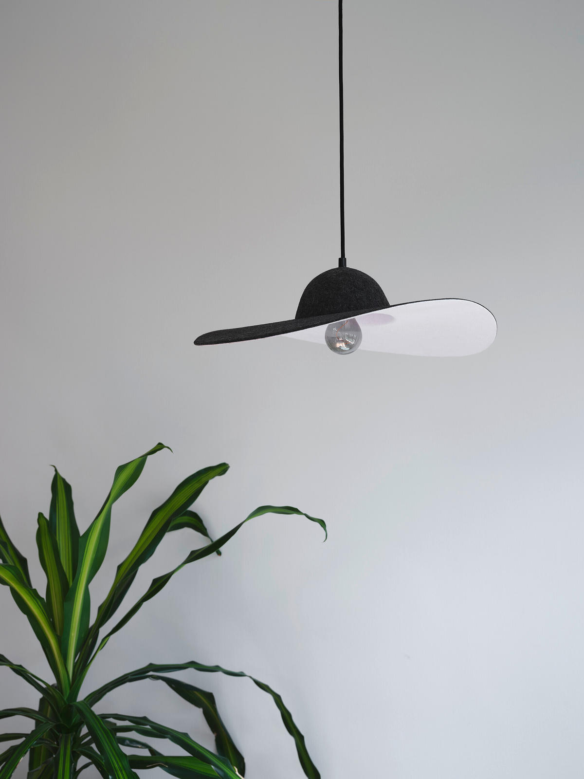 PENDELLEUCHTE 50/150 cm  - Dunkelgrau, Natur, Textil/Metall (50/150cm) - Ledvance