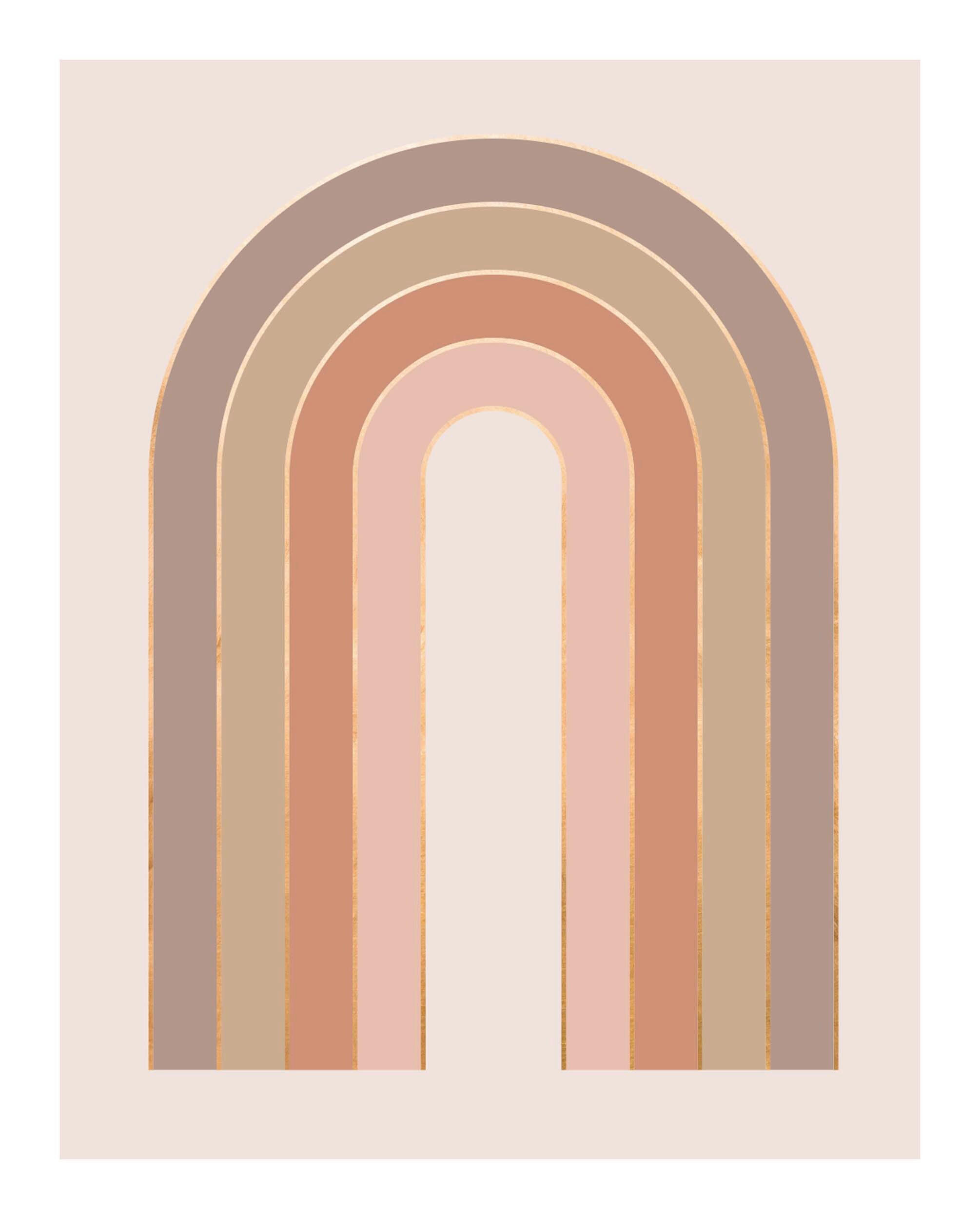 BILD Abstraktes  - Rosa, Basics, Holz (50/40/2cm) - Reinders!