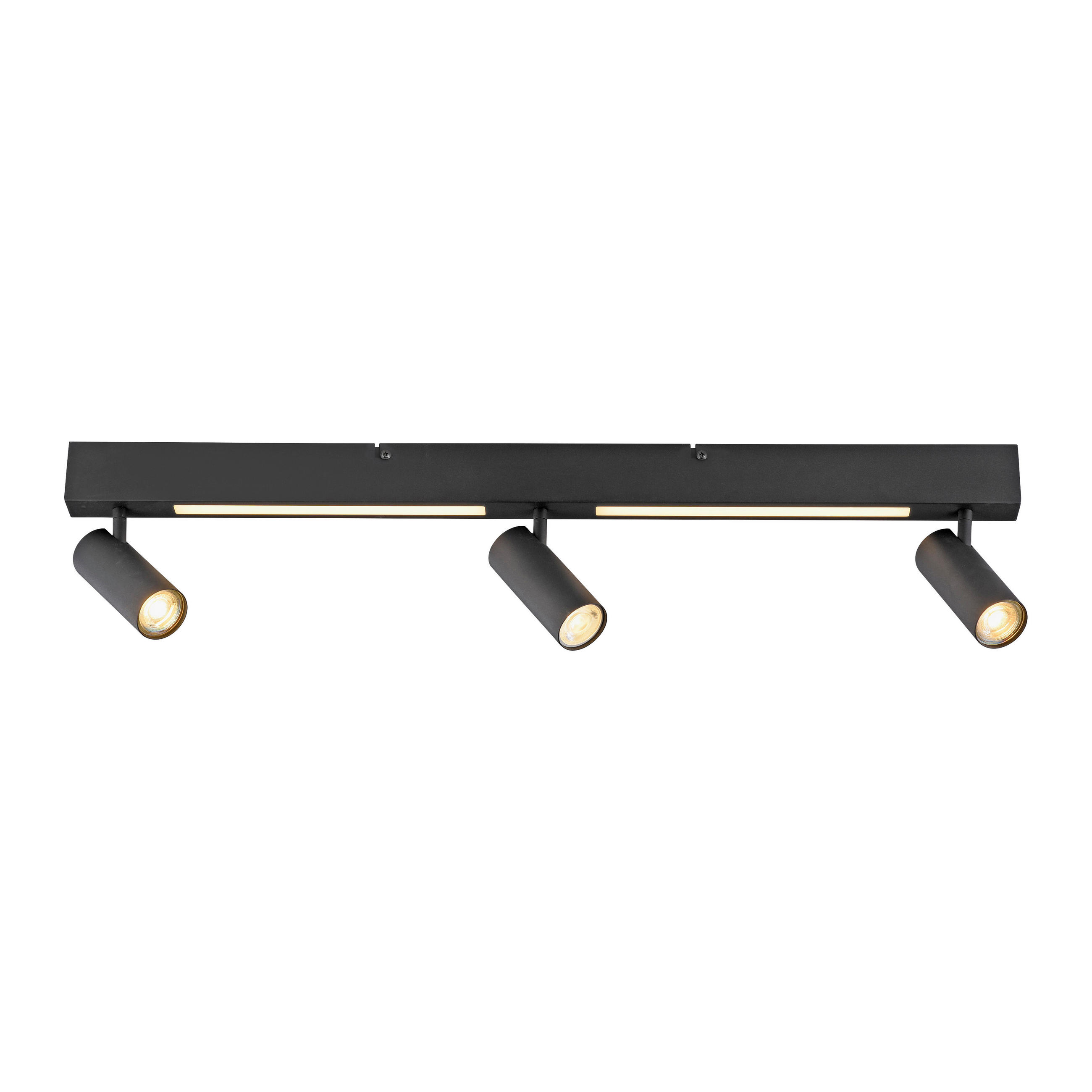 LED-DECKENLEUCHTE 101,5/22/20,5 cm   - Schwarz, Design, Kunststoff/Metall (101,5/22/20,5cm) - Schöner Wohnen