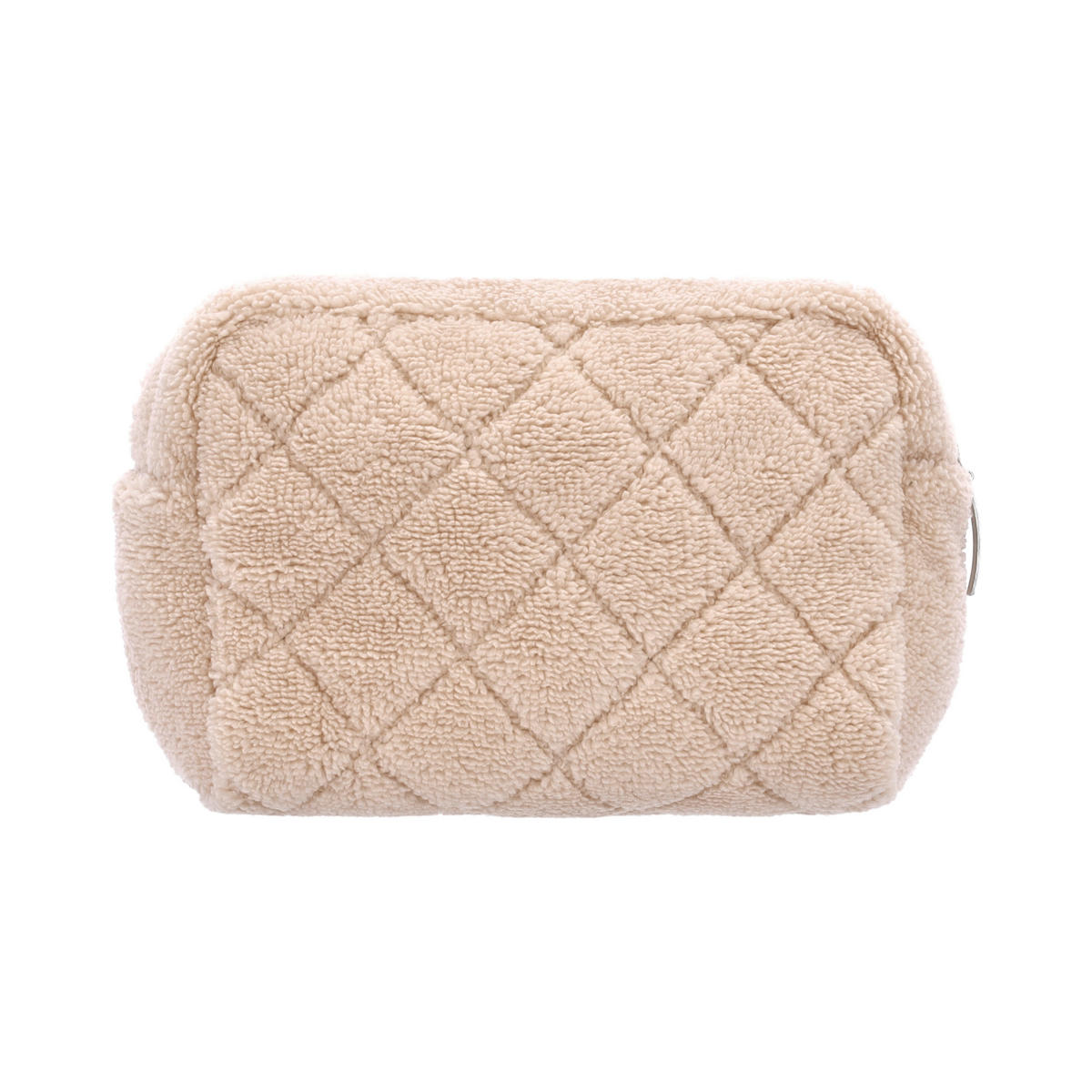 KOZMETIKAI TÁSKA - bézs, Basics, textil - Vossen