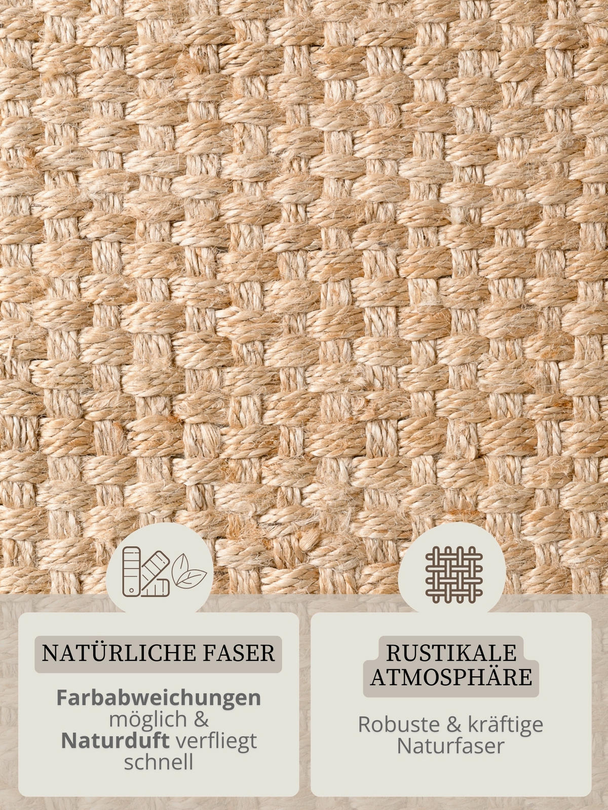 JUTETEPPICH 160/230 cm Handloom 1.0 Goldbraun  - Goldbraun, Basics, Textil (160/230cm) - Hanse Home