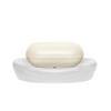 MISKA NA MYDLO biela - biela, Basics, keramika (12.5/2.5/8.5cm) - Sadena