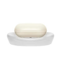MÝDLENKA bílá - bílá, Basics, keramika (12.5/2.5/8.5cm) - Sadena