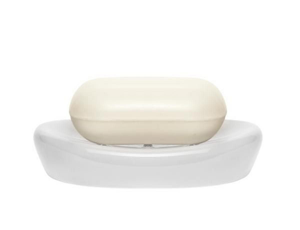 MÝDLENKA bílá - bílá, Basics, keramika (12.5/2.5/8.5cm) - Sadena