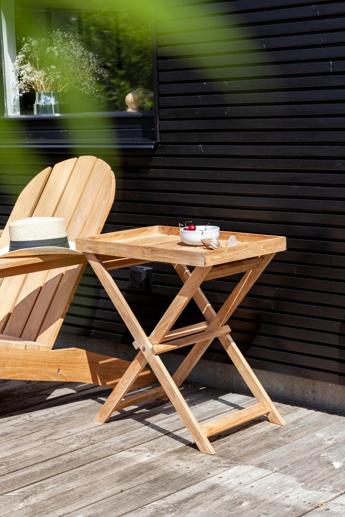 TABLETTTISCH in Holz 60/40/65 cm  - Teakfarben, Konventionell, Holz (60/40/65cm) - MID.YOU
