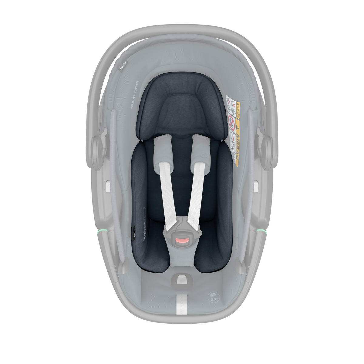 KINDERAUTOSITZ Coral 360  - Graphitfarben, Basics, Kunststoff/Textil (44/58/68cm) - Maxi-Cosi
