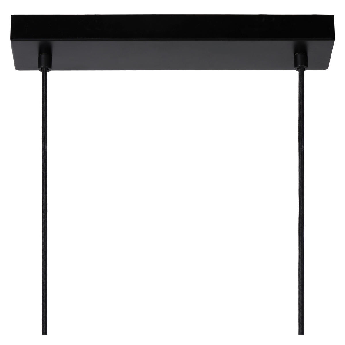 HÄNGELEUCHTE 107/23/175 cm    - Schwarz, Basics, Metall (107/23/175cm) - Lucide