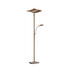 LED-STEHLEUCHTE - Eichefarben, KONVENTIONELL, Metall (182cm) LED-STEHLEUCHTE - Eichefarben, KONVENTIONELL, Metall (182cm)