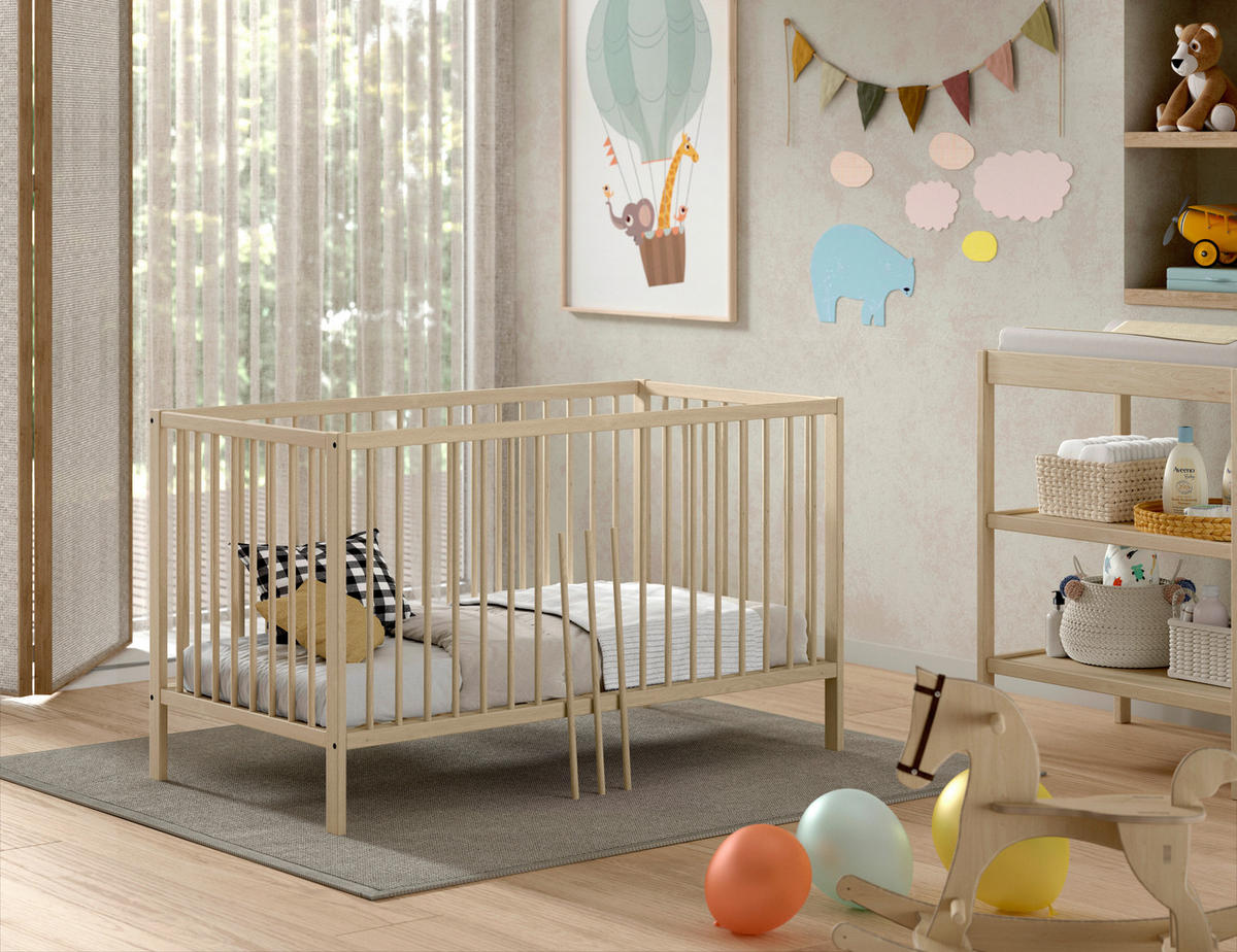 KINDER-/JUNIORBETT 70/140 cm  in Buchefarben  - Buchefarben, MODERN, Holz (70/140cm) - MID.YOU