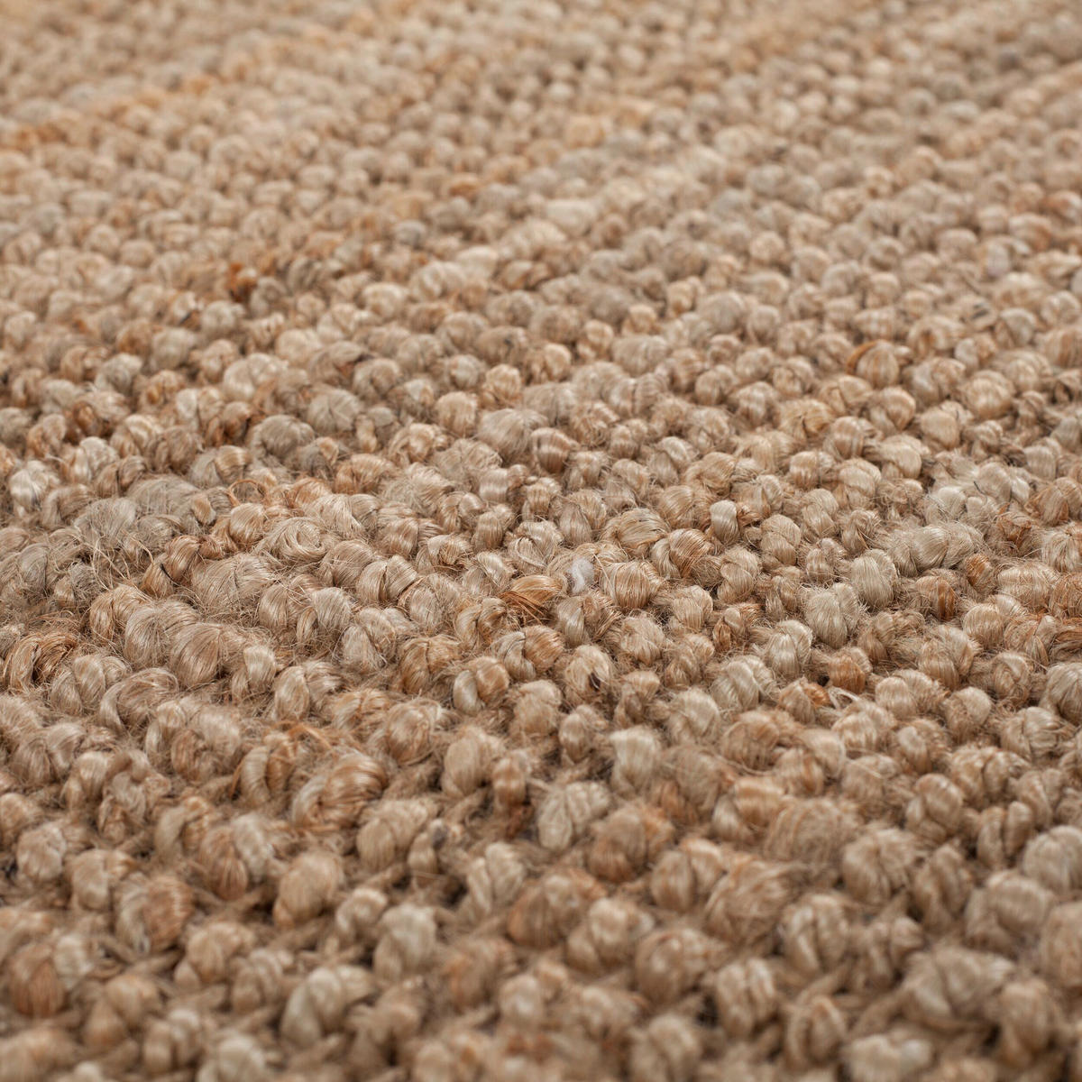 HANDWEBTEPPICH 200/290 cm Sarita Jute Boucle Naturfarben  - Naturfarben, KONVENTIONELL, Textil (200/290cm) - Xora