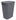 WÄSCHETONNE BRISEN  - Anthrazit, Basics, Kunststoff (43,1/34/52,9cm) - Rotho