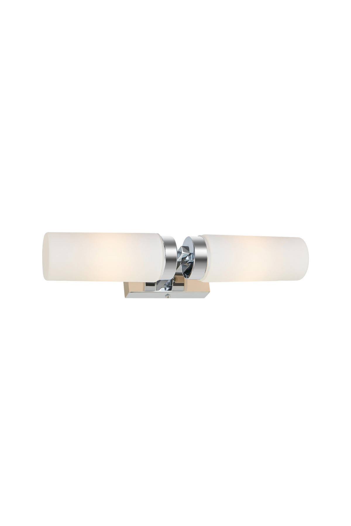 WANDLEUCHTE STELLA 35.5/6.5/10 cm   - Chromfarben/Weiß, Basics (35.5/6.5/10cm) - Markslöjd