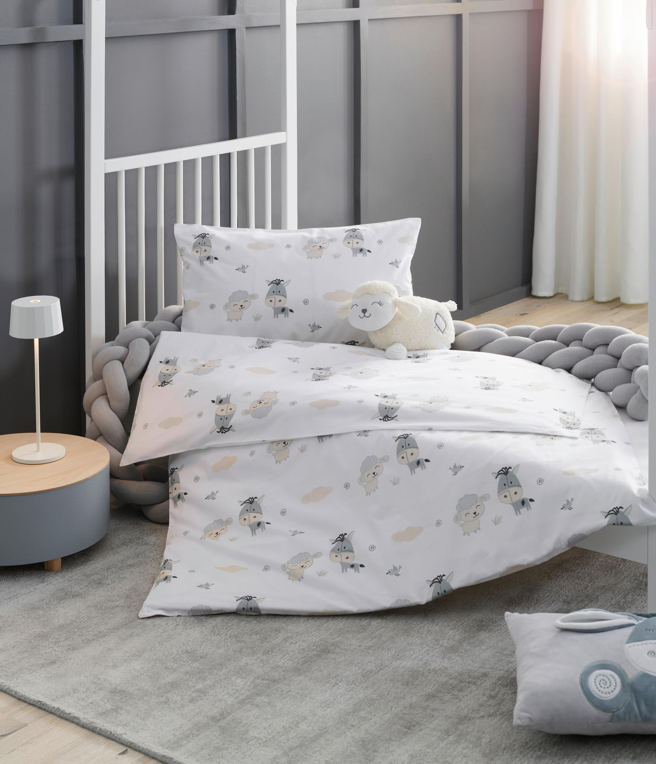POVLEČENÍ PRO MIMINKO 100/135 cm  - bílá, Basics, textil (100/135cm) - Patinio