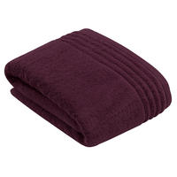 BADETUCH Vienna Style Supersoft Rot 100/150 cm  - Rot, Basics, Textil (100/150cm) - Vossen