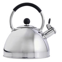 KANVICA NA VARENIE VODY 1.8 l  - čierna/farba ušľachtilej ocele, Basics, kov/plast (1,8l) - Homeware Profession.
