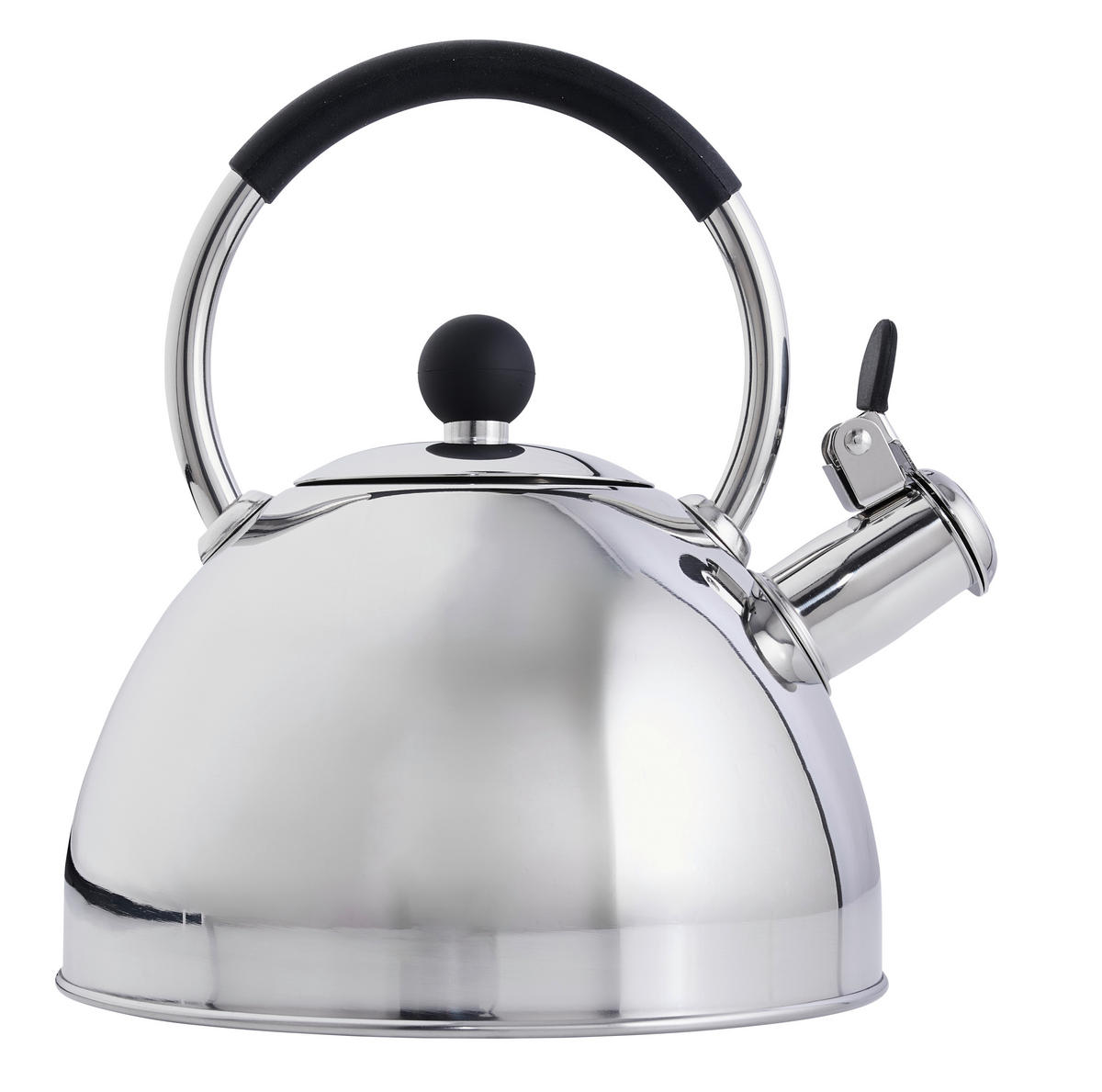 KANVICA NA VARENIE VODY 1.8 l  - čierna/farba ušľachtilej ocele, Basics, kov/plast (1,8l) - Homeware Profession.
