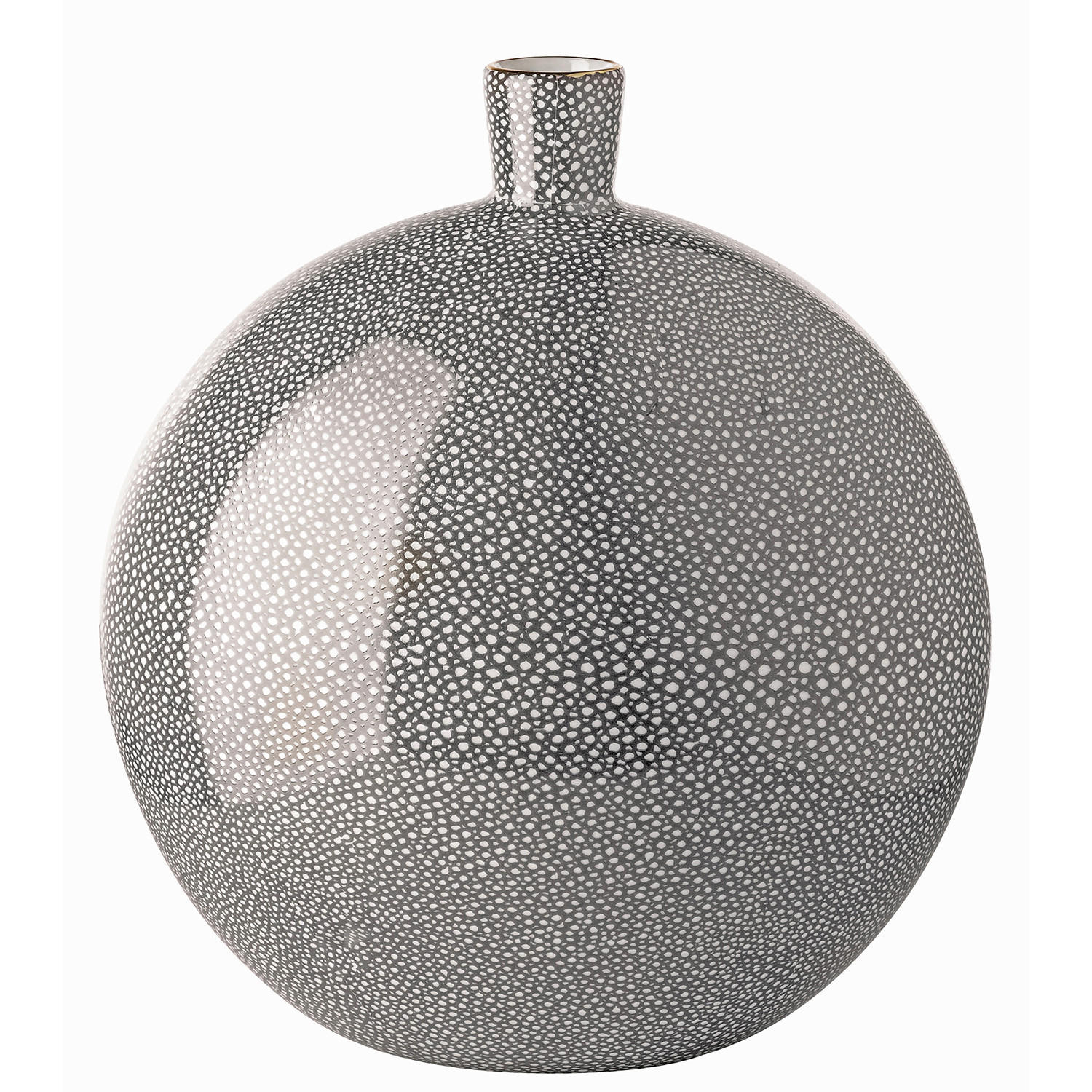 DEKOVASE  - Grau, Basics, Keramik (20/29/26cm)