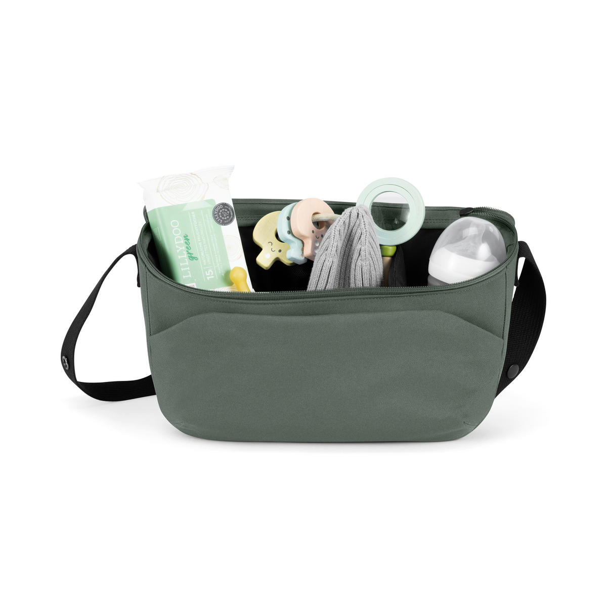 BUGGY-ORGANIZER  - Dunkelgrün, Basics, Textil (36/19/15cm) - Joolz