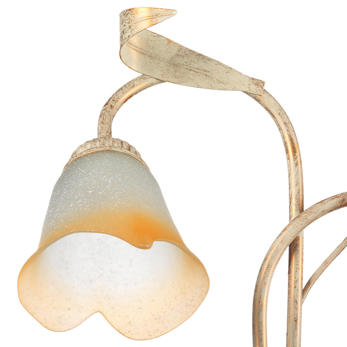 WANDLEUCHTE 40/20/58 cm   - Hellbraun/Weiß, KONVENTIONELL, Glas/Metall (40/20/58cm)