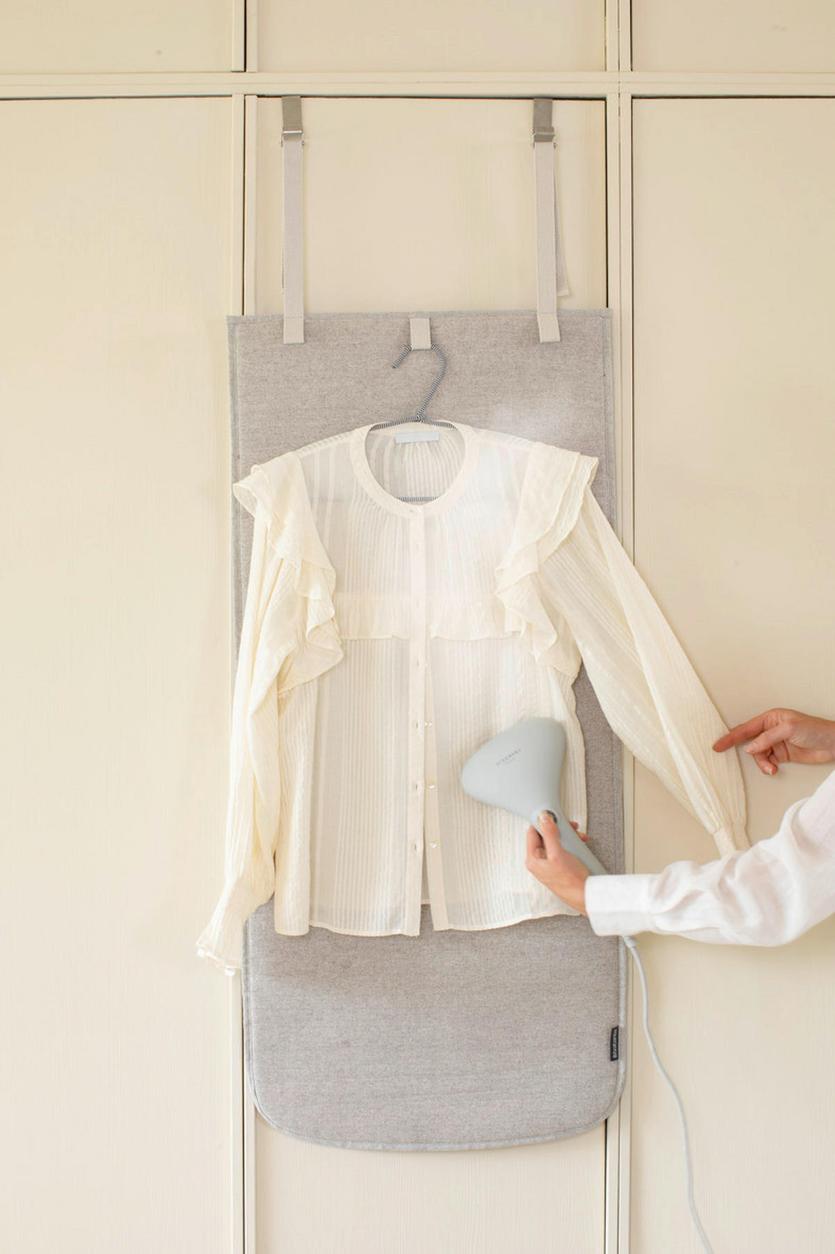 PODLOGA ZA PARNO GLAČANJE    50/110/0,8 cm    - siva, Basics, metal/tekstil (50/110/0,8cm) - Brabantia