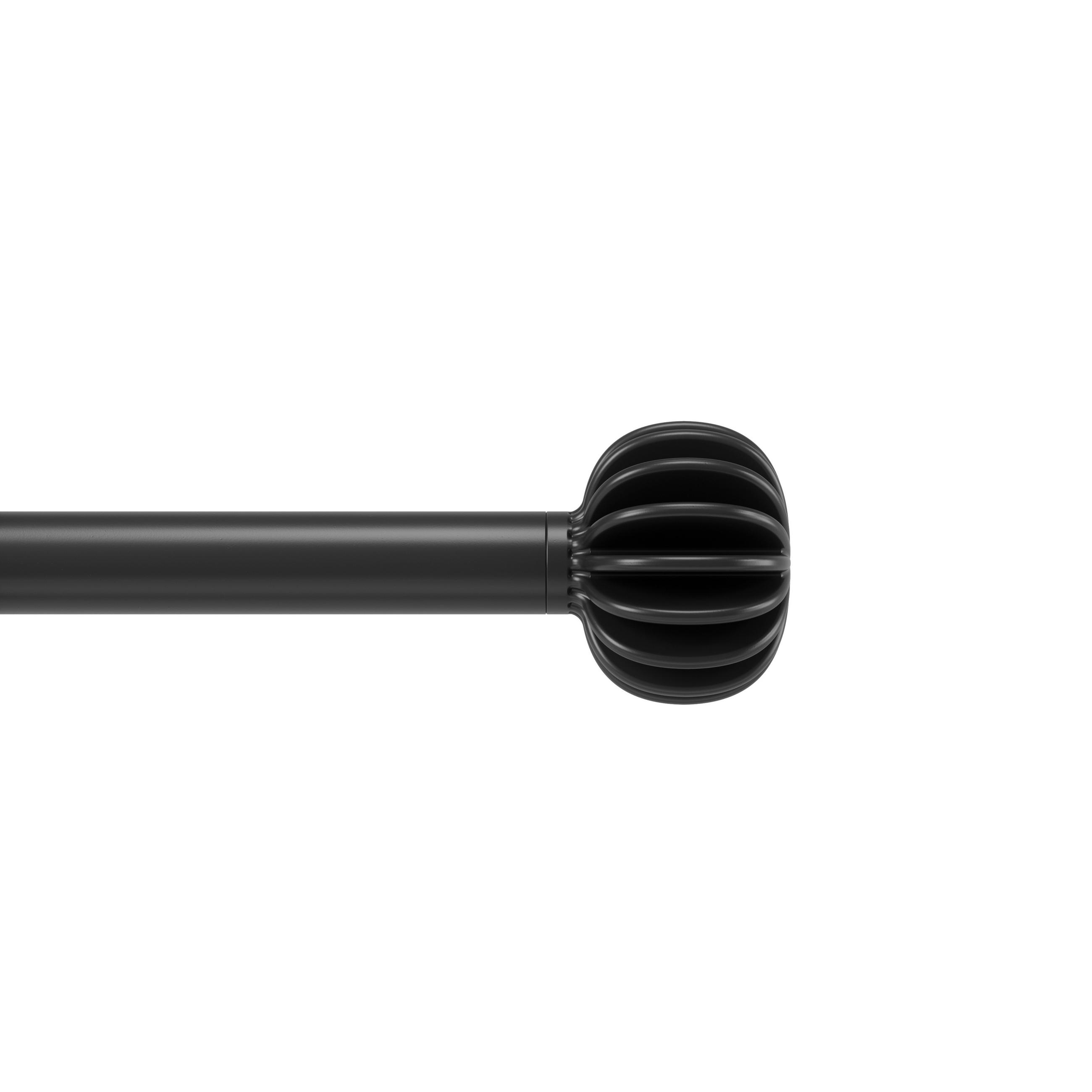 GARDINSTÅNG 317 cm  - svart, Klassisk, metall/plast (317cm) - Umbra