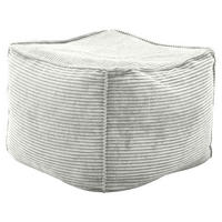 HOCKER in Textil Hellgrau  - Hellgrau, Design, Textil (66/40/66cm) - Lomoco