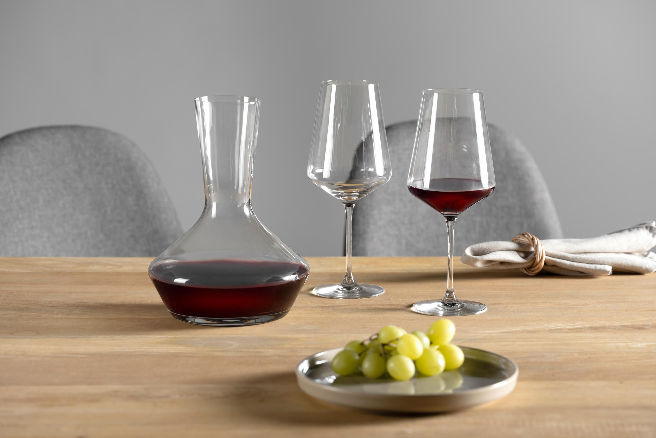 WEINSET - Klar, Basics, Glas (28,1/26,1/21,6cm) - Leonardo