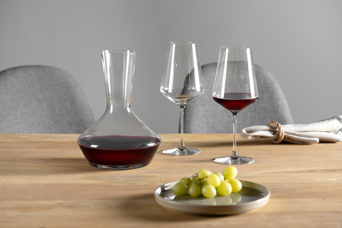 WEINSET - Klar, Basics, Glas (28,1/26,1/21,6cm) - Leonardo