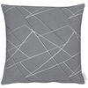 KISSENHÜLLE 46/46 cm  - Dunkelgrau/Hellgrau, Design, Textil (46/46cm) - Ambiente