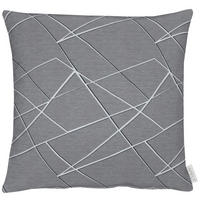 KISSENHÜLLE 46/46 cm  - Dunkelgrau/Hellgrau, Design, Textil (46/46cm) - Ambiente
